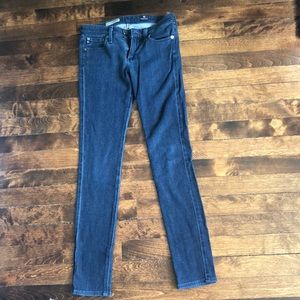 AG the lux ankle legging size 24 dark wash